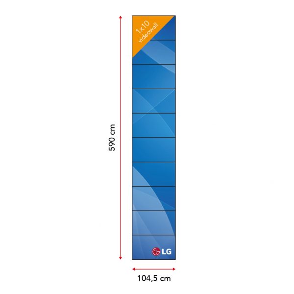 1x10 videowall kiralama